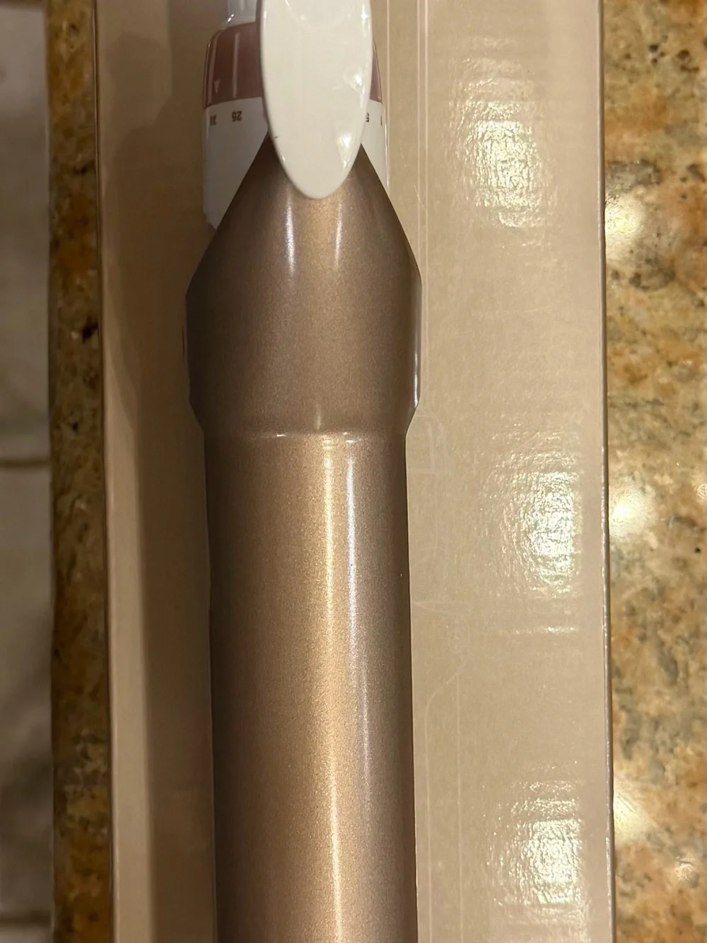 Rose Gold Double Ceramic Curling Wand